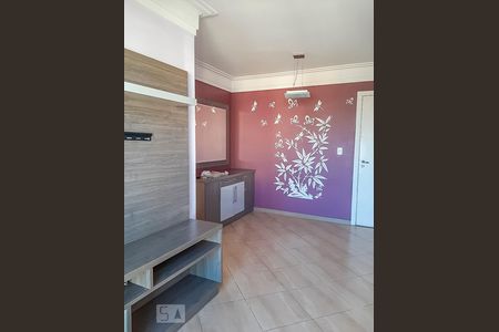 Sala de apartamento para alugar com 2 quartos, 60m² em Vila Valparaíso, Santo André