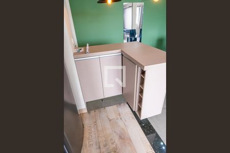 Sala/Cozinha de apartamento para alugar com 2 quartos, 49m² em Vila Satúrnia, Campinas