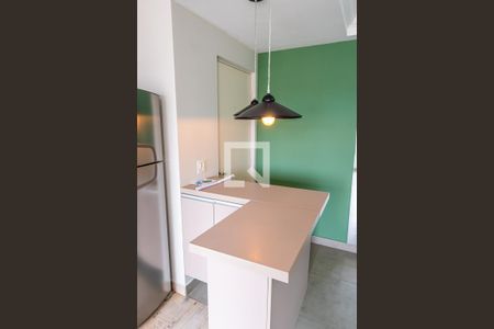 Sala/Cozinha de apartamento para alugar com 2 quartos, 49m² em Vila Satúrnia, Campinas