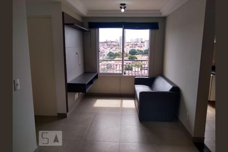 sala de apartamento para alugar com 2 quartos, 49m² em Vila Satúrnia, Campinas