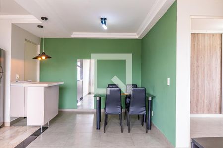 Sala/Cozinha de apartamento para alugar com 2 quartos, 49m² em Vila Satúrnia, Campinas