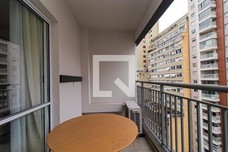 Studio para alugar com 43m², 1 quarto e 1 vaga Studio para alugar com 43m², 1 quarto e 1 vagaVaranda