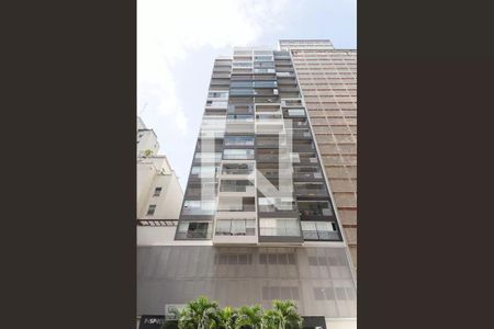 Studio para alugar com 43m², 1 quarto e 1 vaga Studio para alugar com 43m², 1 quarto e 1 vagaFachada