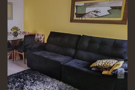 Sala de apartamento à venda com 2 quartos, 56m² em Jardim Bela Vista, Santo André