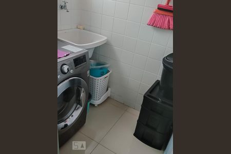 Área de Serviço de apartamento à venda com 2 quartos, 56m² em Jardim Bela Vista, Santo André