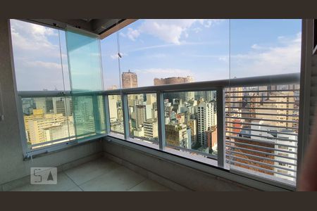 Apartamento à venda com 40m², 1 quarto e 1 vagaVaranda