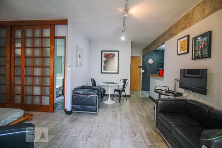 Sala de apartamento para alugar com 1 quarto, 50m² em Consolação, São Paulo