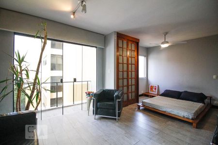 Sala de apartamento para alugar com 1 quarto, 50m² em Consolação, São Paulo