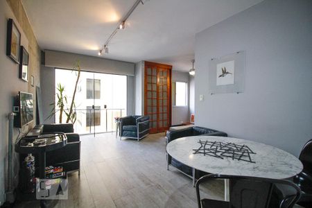 Sala de apartamento para alugar com 1 quarto, 50m² em Consolação, São Paulo