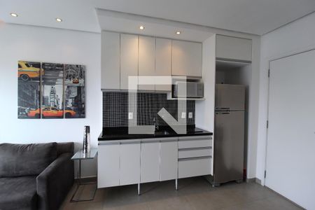 Studio à venda com 43m², 1 quarto e 1 vagaSala/Cozinha