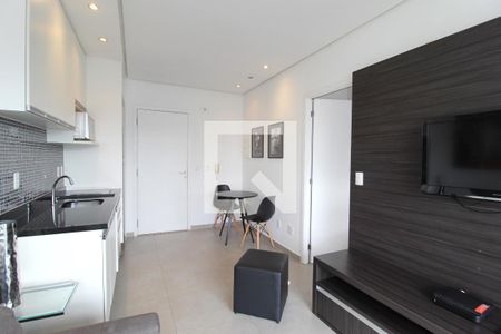 Studio à venda com 43m², 1 quarto e 1 vagaSala/Cozinha