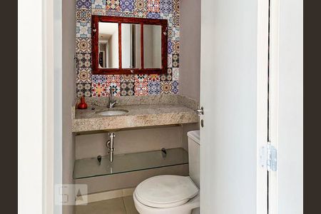 Lavabo de apartamento à venda com 3 quartos, 109m² em Jardim Caravelas, São Paulo