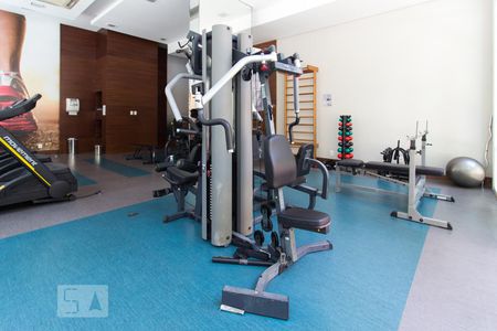 Apartamento à venda com 41m², 1 quarto e 1 vaga Apartamento à venda com 41m², 1 quarto e 1 vagaÁrea comum - Academia