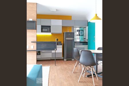 Sala  de apartamento para alugar com 2 quartos, 57m² em Barra Funda, São Paulo