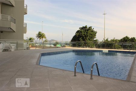 Área comum - Piscina de apartamento à venda com 1 quarto, 52m² em Barra da Tijuca, Rio de Janeiro