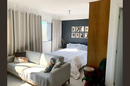 Sala e quarto de kitnet/studio para alugar com 1 quarto, 32m² em Mooca, São Paulo