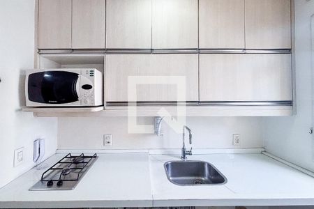 Sala/Cozinha de apartamento à venda com 1 quarto, 40m² em Jardim Paulista, São Paulo