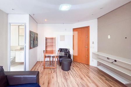 Sala/Cozinha de apartamento à venda com 1 quarto, 40m² em Jardim Paulista, São Paulo