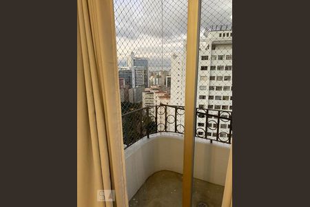 Varanda de apartamento para alugar com 1 quarto, 45m² em Bela Vista, São Paulo