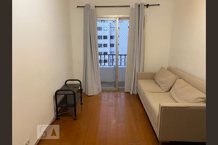 Sala de apartamento para alugar com 1 quarto, 45m² em Bela Vista, São Paulo