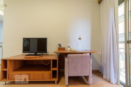 Detalhe Sala de apartamento para alugar com 1 quarto, 38m² em Santa Paula, São Caetano do Sul