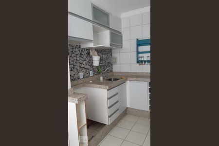 Cozinha de apartamento à venda com 2 quartos, 49m² em residencial takanos, Campinas