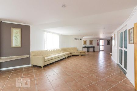 Apartamento à venda com 70m², 3 quartos e 2 vagasHall social