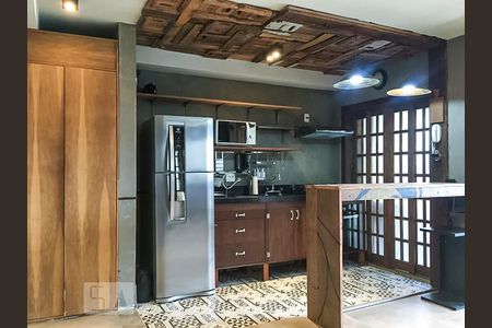 Cozinha de apartamento para alugar com 1 quarto, 55m² em Vila Olímpia, São Paulo