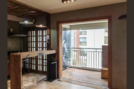 Sala de apartamento para alugar com 1 quarto, 55m² em Vila Olímpia, São Paulo