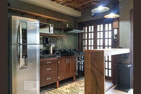 Cozinha de apartamento para alugar com 1 quarto, 55m² em Vila Olímpia, São Paulo