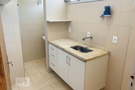 Cozinha de kitnet/studio para alugar com 1 quarto, 32m² em Botafogo, Campinas