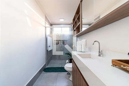 Apartamento para alugar com 83m², 2 quartos e sem vagaBanheiro