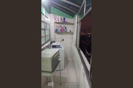 Area Serviço de apartamento à venda com 1 quarto, 46m² em Santa Efigênia, São Paulo