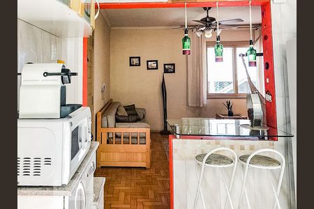 Cozinha de apartamento à venda com 1 quarto, 48m² em Centro Histórico, Porto Alegre