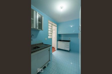 Cozinha de apartamento para alugar com 1 quarto, 60m² em Vila Nova Conceição, São Paulo