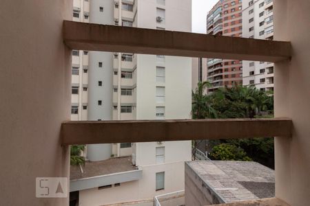 Vista Sala de apartamento para alugar com 1 quarto, 60m² em Vila Nova Conceição, São Paulo