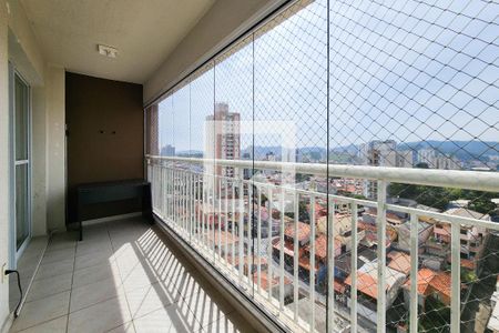 Varanda da Sala de apartamento à venda com 2 quartos, 80m² em Centro, São Bernardo do Campo