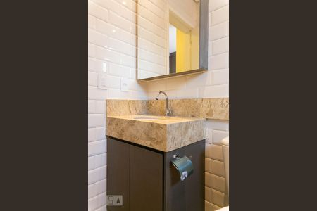 Studio para alugar com 35m², 1 quarto e sem vaga Studio para alugar com 35m², 1 quarto e sem vagaBanheiro