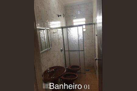 banheiro de casa para alugar com 3 quartos, 130m² em Jardim García, Campinas
