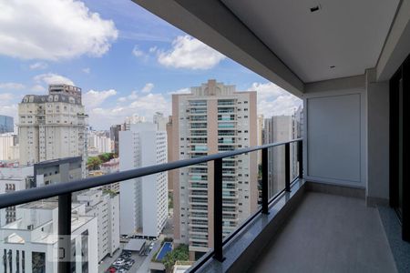 Varanda Studio de kitnet/studio à venda com 1 quarto, 40m² em Vila Nova Conceição , São Paulo