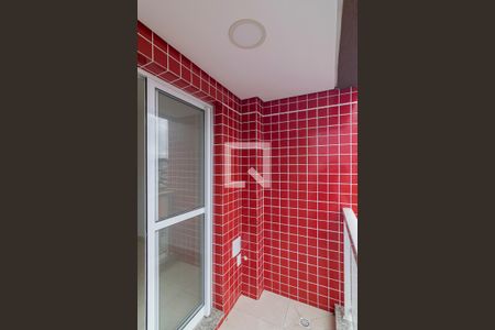 Varanda da Sala de apartamento à venda com 2 quartos, 57m² em Vila Curuçá, Santo André