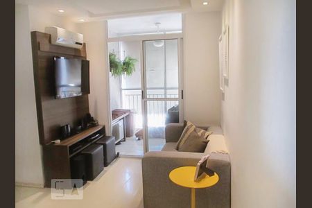 Sala e Varanda de apartamento para alugar com 2 quartos, 52m² em Anil, Rio de Janeiro