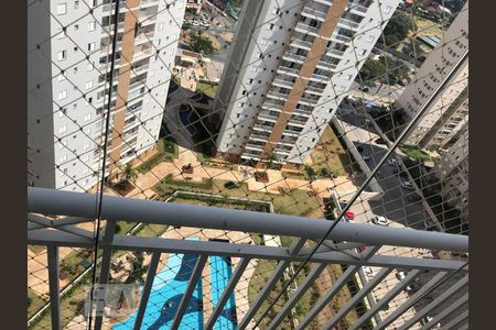 vista da varanda de apartamento à venda com 3 quartos, 110m² em Vila Progresso, Campinas