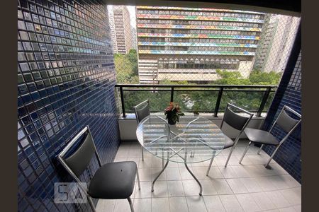 Varanda de apartamento para alugar com 1 quarto, 47m² em Bela Vista, São Paulo