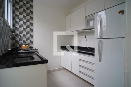 Cozinha de apartamento à venda com 1 quarto, 38m² em Sarandi, Porto Alegre