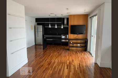 Sala e Cozinha de apartamento à venda com 1 quarto, 51m² em Vila Leopoldina, São Paulo