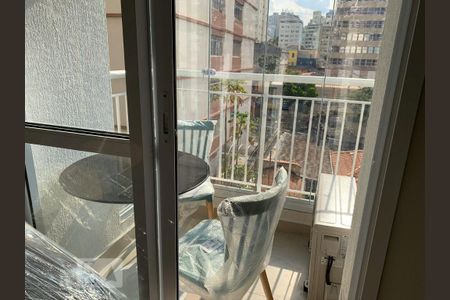 Varanda de kitnet/studio à venda com 1 quarto, 22m² em Liberdade, São Paulo