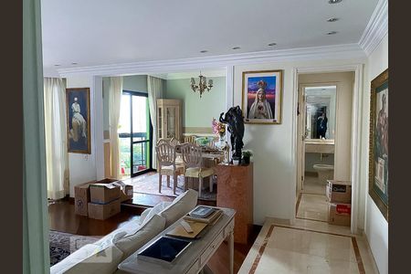 Sala de apartamento à venda com 3 quartos, 200m² em Parque Bairro Morumbi, São Paulo