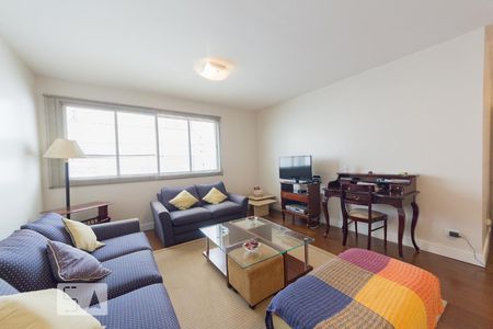 Sala de apartamento para alugar com 3 quartos, 116m² em Cerqueira César, São Paulo