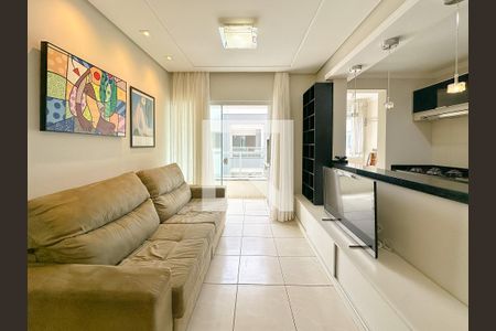 Sala de TV de apartamento para alugar com 2 quartos, 60m² em Ingleses do Rio Vermelho, Florianópolis